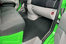 Mercedes Sprinter W906 2006–2018 Rubber Floor Mats Carsuit V1 (Black) photo 2