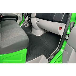 Rubber Floor Mats Carsuit V1 (Black) Mercedes Sprinter W906 2006–2018 photo 2