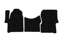 Volkswagen Crafter 2006-2016 Rubber Floor Mats Carsuit V3 (Black) photo 1