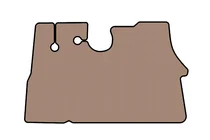 Citroen Jumper 1995-2006 Rubber Floor Mats Carsuit (Beige) photo 1