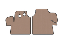 Fiat Ducato 1995-2006 Rubber floor mats Carsuit (2002-2006, beige) photo 1