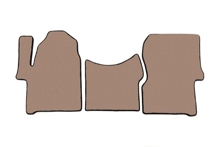 Mercedes Sprinter W906 2006–2018 Rubber Floor Mats Carsuit V3 (Beige) Image