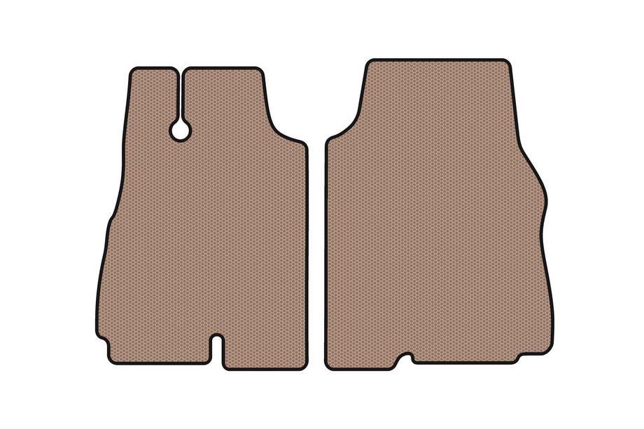 Peugeot Boxer 1994-2006 Rubber Floor Mats Carsuit (Beige) Image