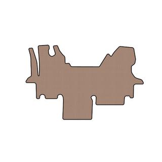 Rubber floor mats Carsuit (2003-2010, beige) photo 1