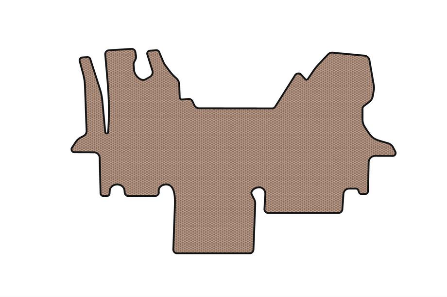 Renault Master 1998-2010 Rubber floor mats Carsuit (2003-2010, beige) Image