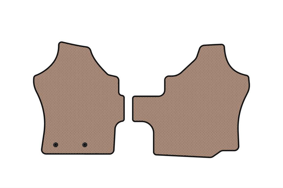 Toyota HiAce Rubber Floor Mats Carsuit (Beige) Image