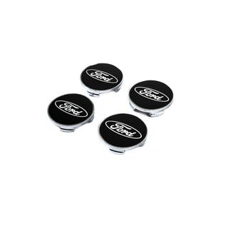 Wheel center caps 54.5/50mm black (set of 4) photo 2