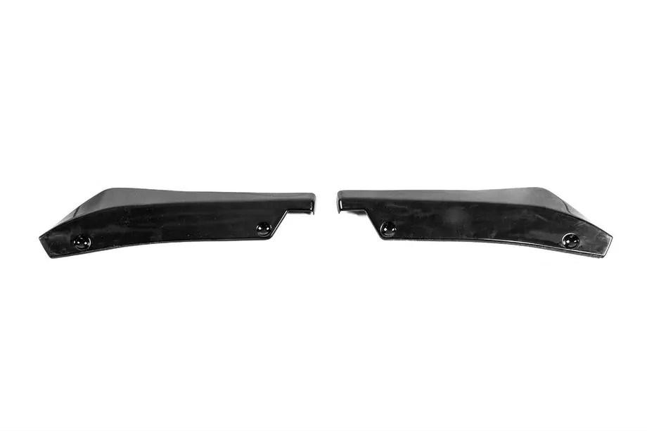 Universal Flap Side Skirt Extensions Type-A (2 pcs, Gloss Black, ABS Plastic) Photo 5
