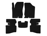 Honda Accord V 1997-2002 Textile Floor Mats Premium (SD, Black) photo 1