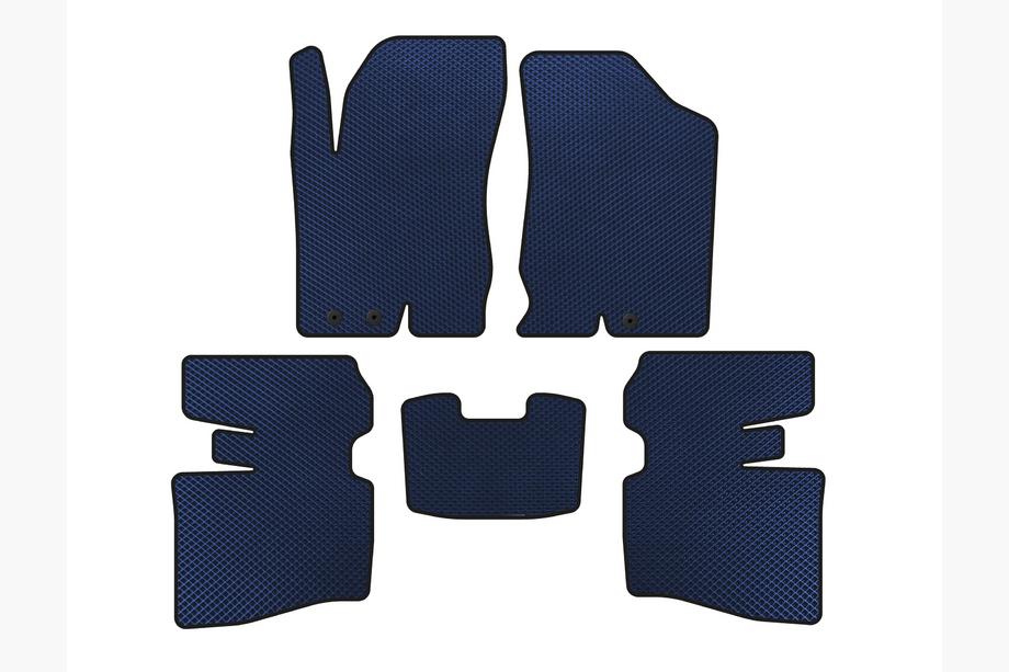 Honda Accord V 1997-2002 EVA Floor Mats (SD, Blue) Image