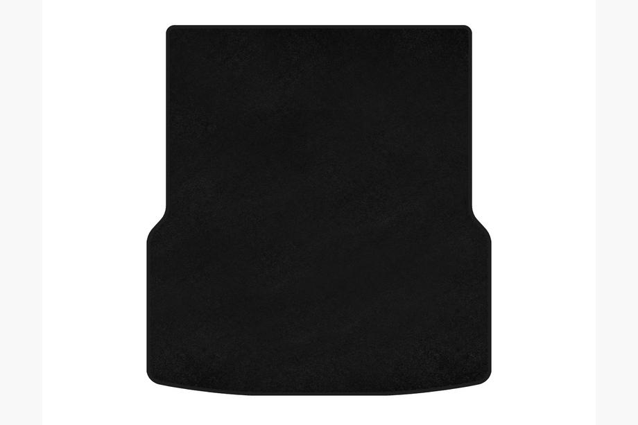 Tesla Model S 2012– Textile trunk mat Classic front (4WD, 2012-2021, Black) Image