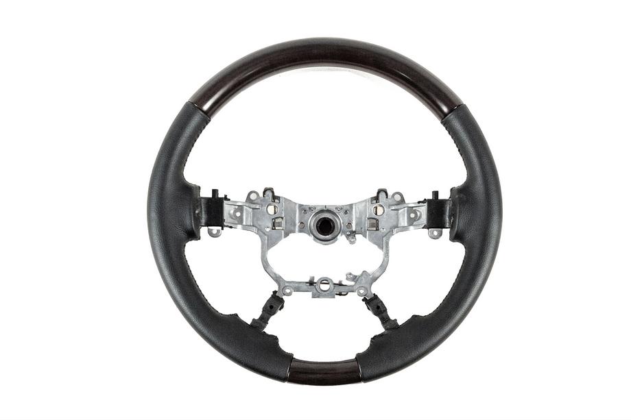 Toyota Land Cruiser 200 2007-2021 Steering Wheel (Dark Wood) Image