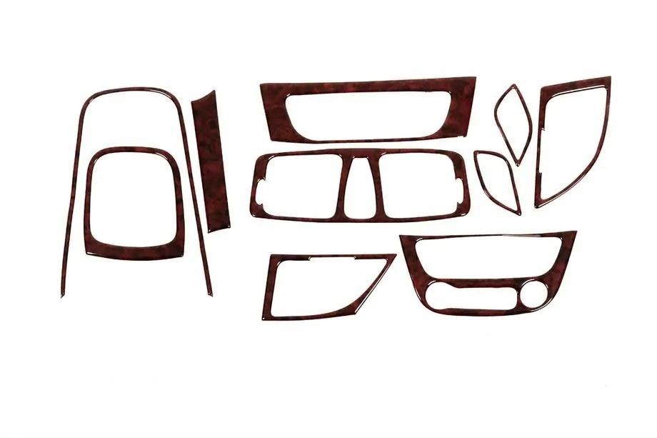 Renault Megane III 2009-2016 Dashboard Trim Kit Meric Wood (Small Set) Photo 1