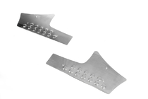 Citroen Berlingo 2008-2018 Rear Inner Door Sill Covers OmsaLine Stainless Steel photo 2
