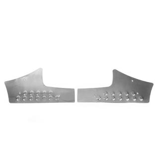 Rear Inner Door Sill Covers OmsaLine Stainless Steel Citroen Berlingo 2008-2018 photo 1