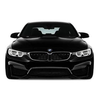 M-Look Kidney Grilles (for F80, Gloss Black with Chrome Trim) BMW 3 Series F30/F31 2012-2019 photo 1