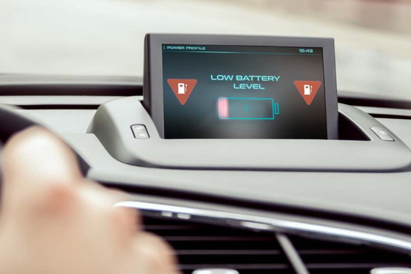 Why does an electric car discharge quickly?
