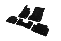BMW 5/i5 Series G60/G60E/G61 2023- Premium Textile Floor Mats (For G60/61, Black) photo 5