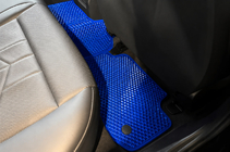 BMW 5/i5 Series G60/G60E/G61 2023- EVA Floor Mats (For G60/61, Blue) photo 3