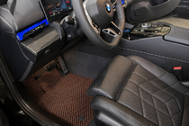 BMW 5/i5 Series G60/G60E/G61 2023- EVA Floor Mats (For G60/61, Brown) photo 1