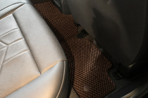 BMW 5/i5 Series G60/G60E/G61 2023- EVA Floor Mats (For G60/61, Brown) photo 3