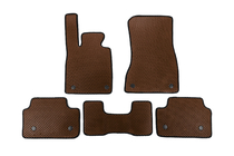 BMW 5/i5 Series G60/G60E/G61 2023- EVA Floor Mats (For G60/61, Brown) photo 4