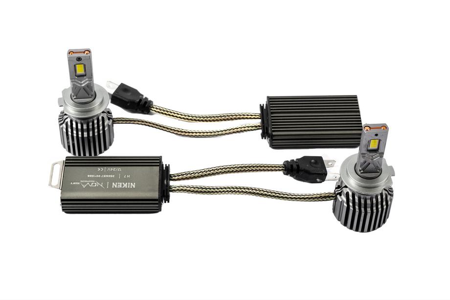LED Headlight Bulb Kit H7 Niken Soft Nova Series Photo 5
