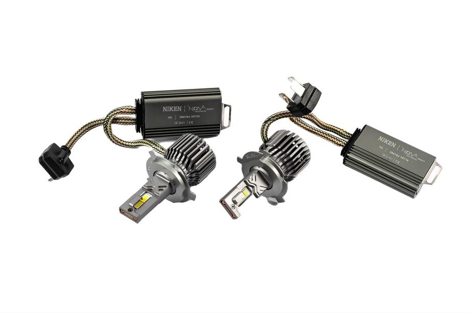 LED Headlight Bulb Kit H4 Niken Soft Nova Series Photo 4