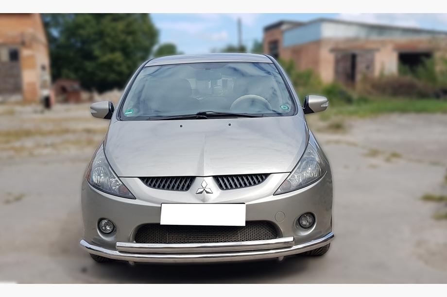 Mitsubishi Grandis 2003-2011 Front Bull Bar ST014 (Stainless Steel) d60/42 Image