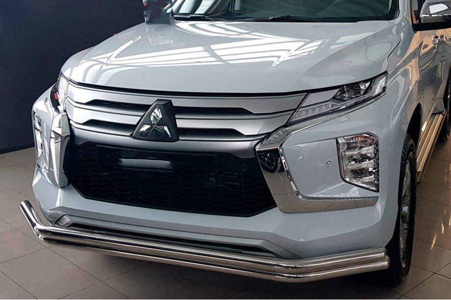 Mitsubishi Pajero Sport 2015- Front Bar F3-60 (2020+, Stainless Steel) Photo 1