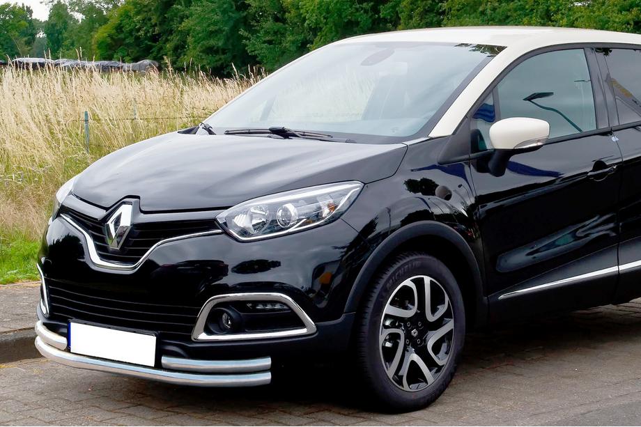 Renault Captur 2013-2019 Front Bull Bar ST085 Stainless Steel Image