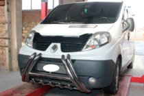 Nissan Primastar 2002-2014 Bull Bar F1-01 (Stainless Steel) photo 2