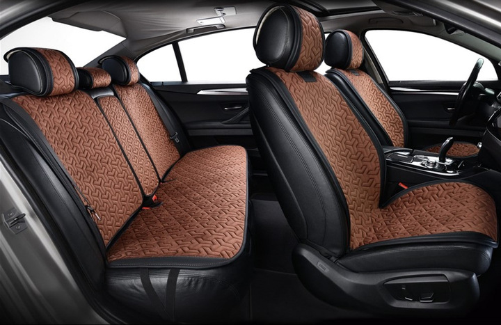 What material should I choose for car seat covers?