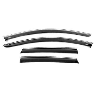 Window Deflectors with Chrome Trim (4 pcs, Niken) photo 1