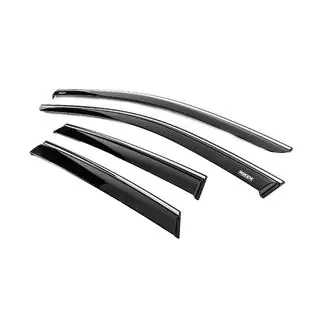Window Deflectors with Chrome Trim (4 pcs, Niken) photo 2