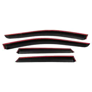 Window Deflectors with Chrome Trim (4 pcs, Niken) photo 4