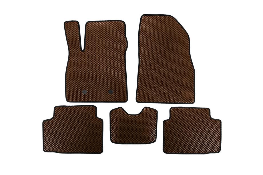Dacia Duster 2024- EVA Floor Mats (2WD, Brown) Image