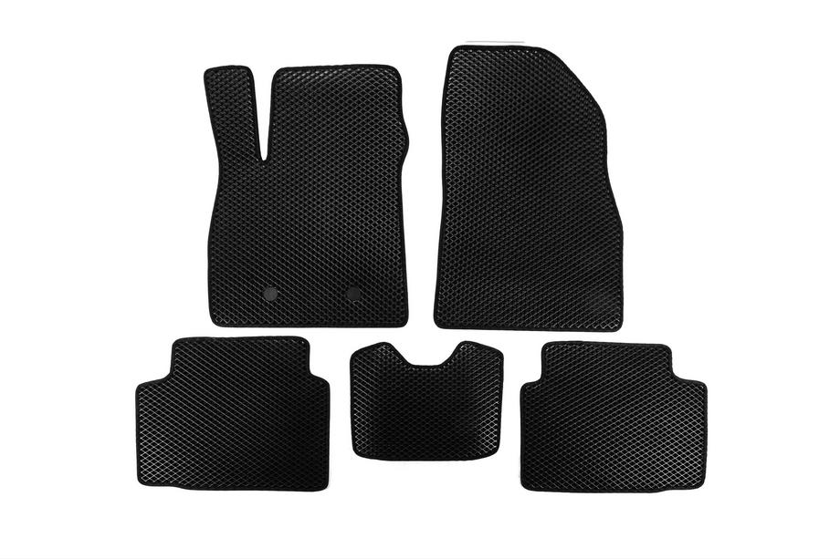Renault Duster 2024- EVA Floor Mats (2WD, Black) Image