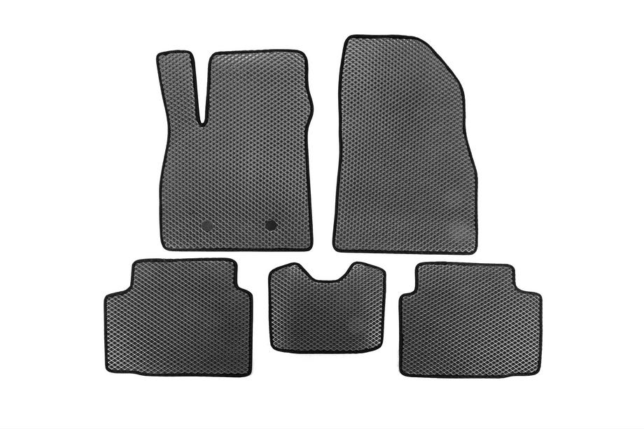 Renault Duster 2024- EVA Floor Mats (2WD, gray) Image