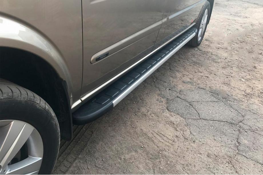 Mercedes Viano 2004-2014 Side Steps Duru (2 pcs, Aluminum) Image