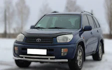 Toyota Rav 4 2001-2005 Front bumper guard ST014-1 (stainless steel) photo 3