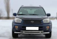 Toyota Rav 4 2001-2005 Front bumper guard ST014-1 (stainless steel) photo 1