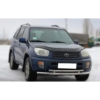 Front bumper guard ST014-1 (stainless steel) photo 2