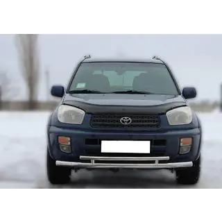 Front bumper guard ST014-1 (stainless steel) photo 1
