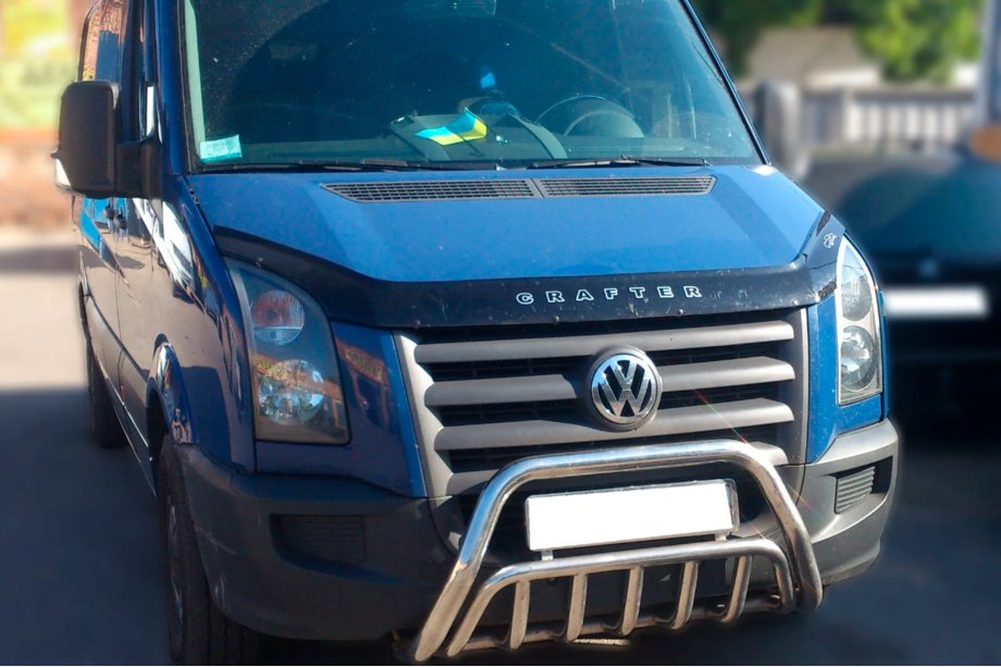Volkswagen Crafter 2006-2016 Front Bar WT002 (Stainless Steel) Image