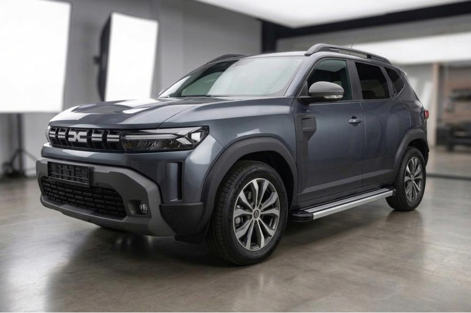 Dacia Duster 2024- Side Steps Maya V4 (2 pcs, Aluminum) Image