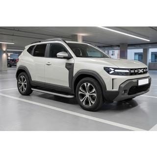 Side Steps Tayga Grey V1 (2 pcs, Aluminum) Dacia Duster 2024- photo 1