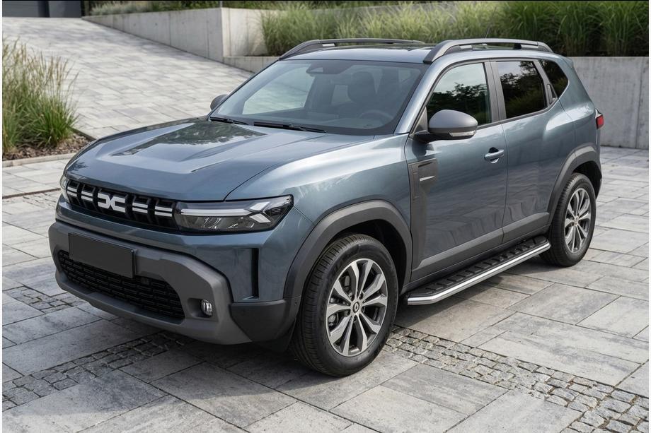 Dacia Duster 2024- Side Steps Fullmond (2 pcs, Aluminum) Image