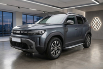 Dacia Duster 2024- Side Steps Allmond Grey (2 pcs, Aluminum) photo 1