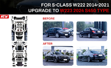Mercedes S-class W222 2013-2022 Facelift Kit to W223 AMG Line (with door handles and inserts) photo 1